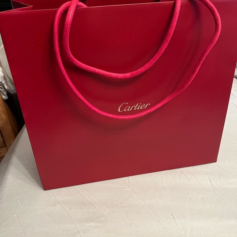 Cartier Red gift Bag***